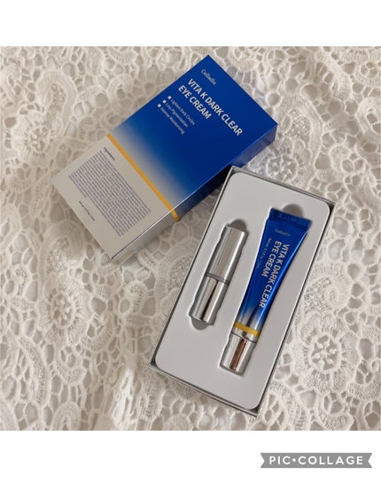 VITA K DARK CLEAR EYE CREAM/Celladix/アイケア・アイクリームを使ったクチコミ(1枚目)