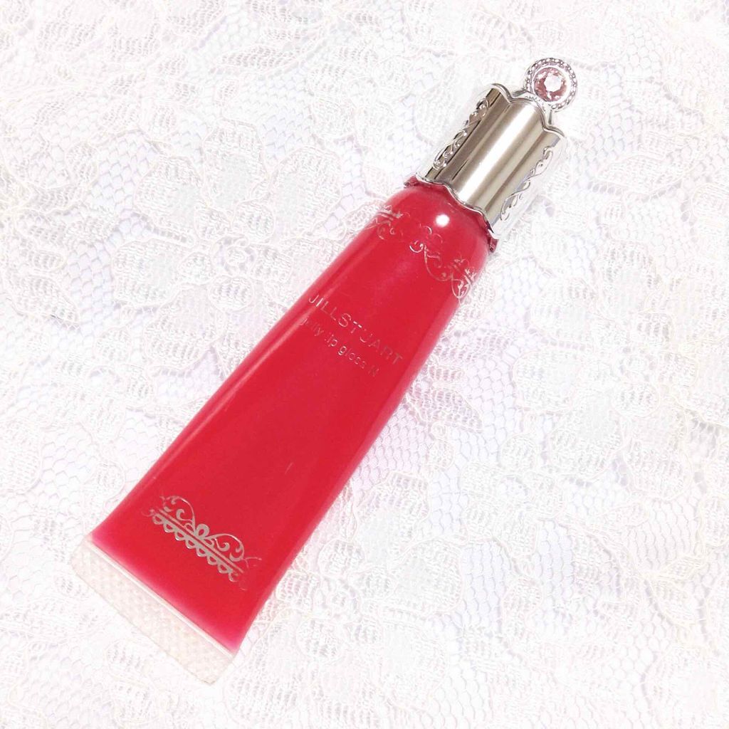 ジェリーリップグロス N 07 cherry flame/JILL STUART/リップグロスを使ったクチコミ（3枚目）