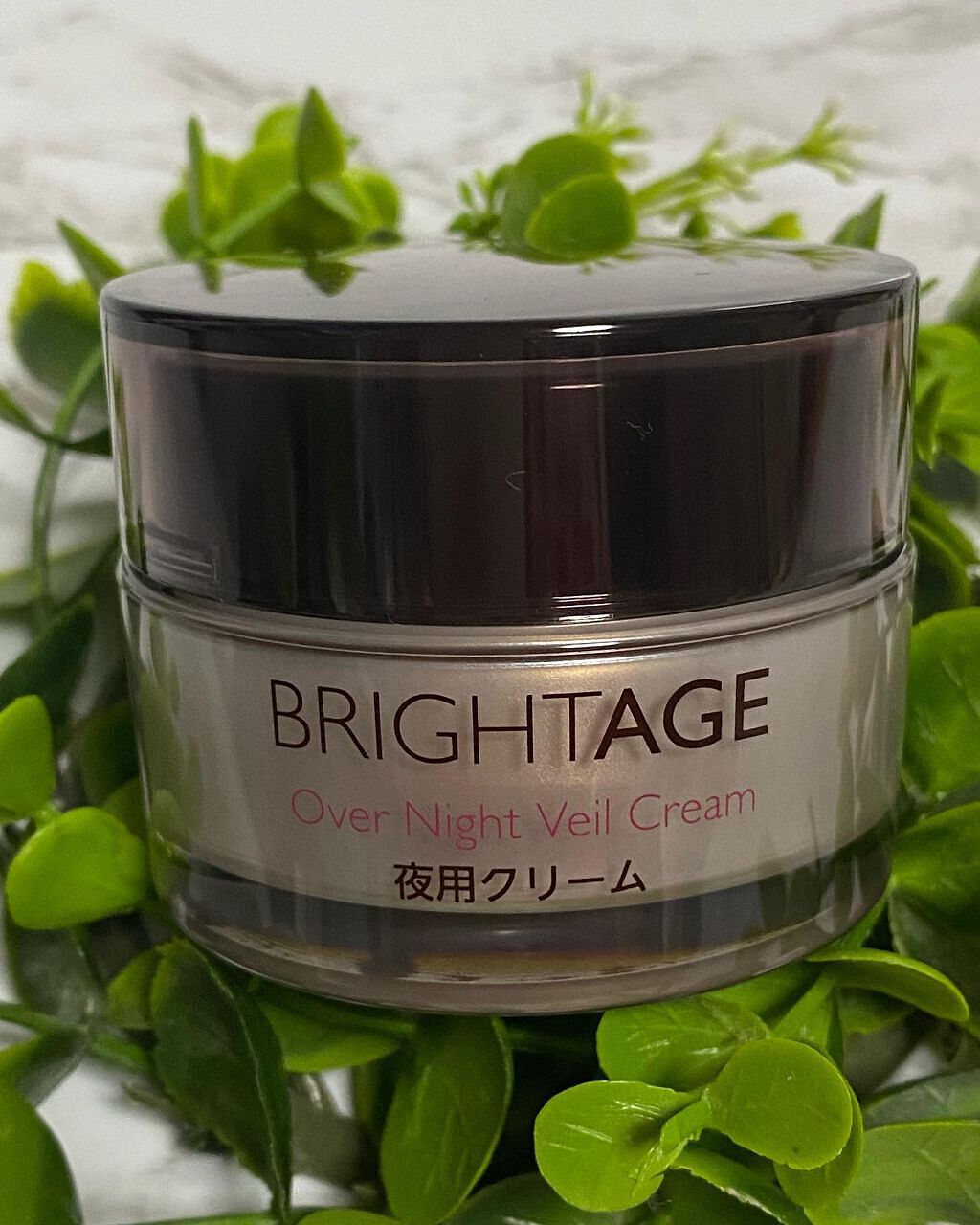 オーバーナイト ヴェールクリーム/BRIGHTAGE/フェイスクリームを使ったクチコミ（1枚目）