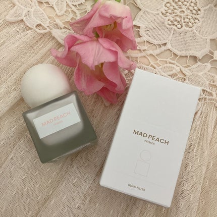 グローフィルタープライマー/MAD PEACH/化粧下地を使ったクチコミ(1枚目)