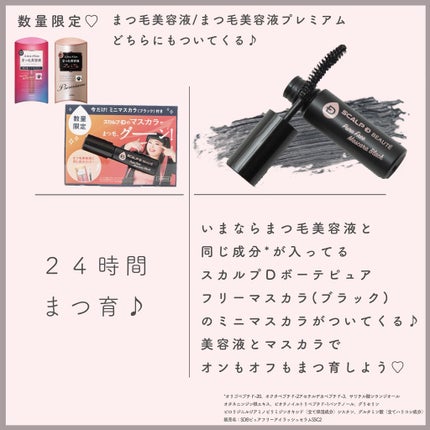 スカルプD ボーテ ピュアフリーマスカラ(ロング)/アンファー(スカルプD)/マスカラを使ったクチコミ(3枚目)
