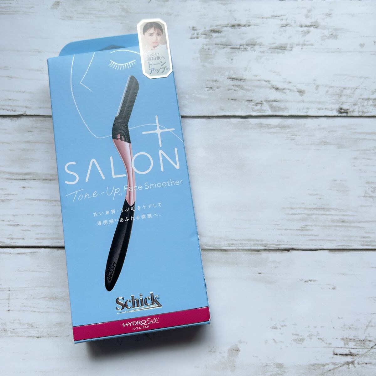 サロンプラス トーンアップ フェイススムーサー ホルダー（刃付き）/サロンプラス/シェーバーを使ったクチコミ（1枚目）
