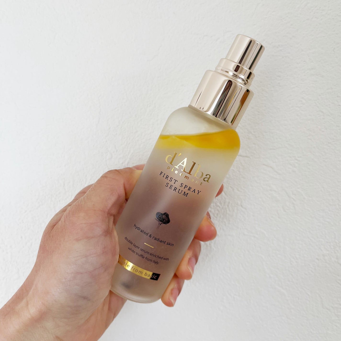 ダルバ ホワイトトリュフファーストスプレーセラム/ダルバ/ミスト状化粧水を使ったクチコミ(3枚目)
