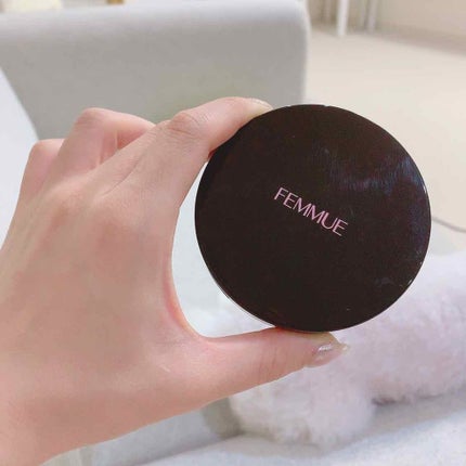 エバーグロウクッション SPF23 PA++/FEMMUE/クッションファンデーションを使ったクチコミ(1枚目)