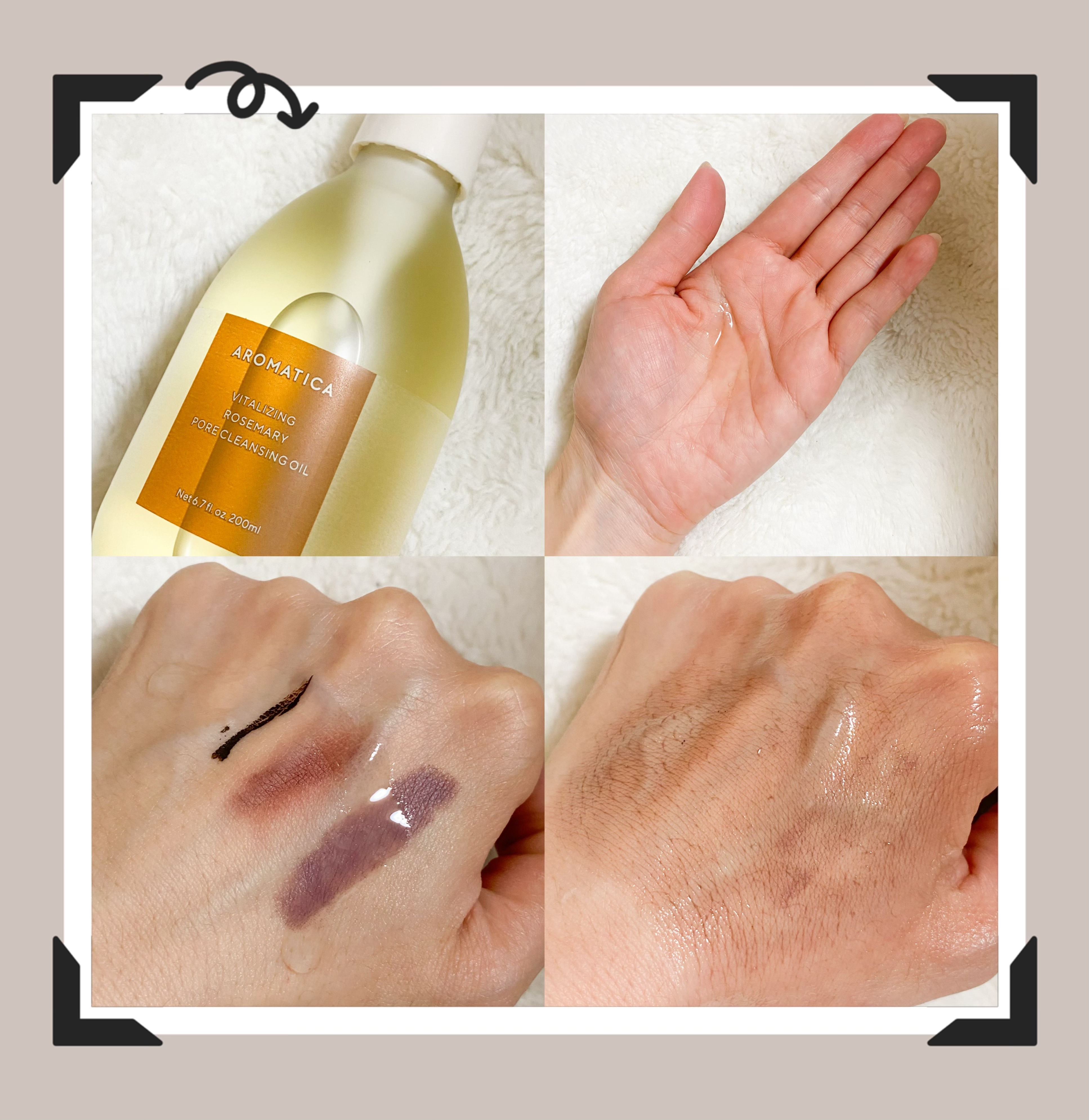 バイタライジング ローズマリー ファーミング アンプル/AROMATICA/美容液を使ったクチコミ（2枚目）