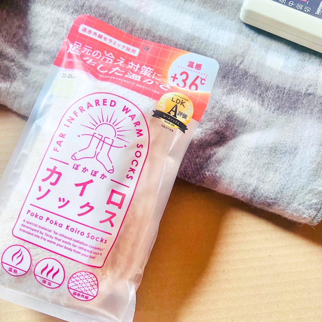 ぽかぽかカイロソックス/カイロソックス/暖かい靴下を使ったクチコミ（2枚目）