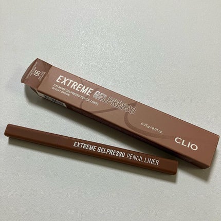 エクストリームジェルプレッソペンシルライナー/CLIO/ペンシルアイライナーを使ったクチコミ(1枚目)