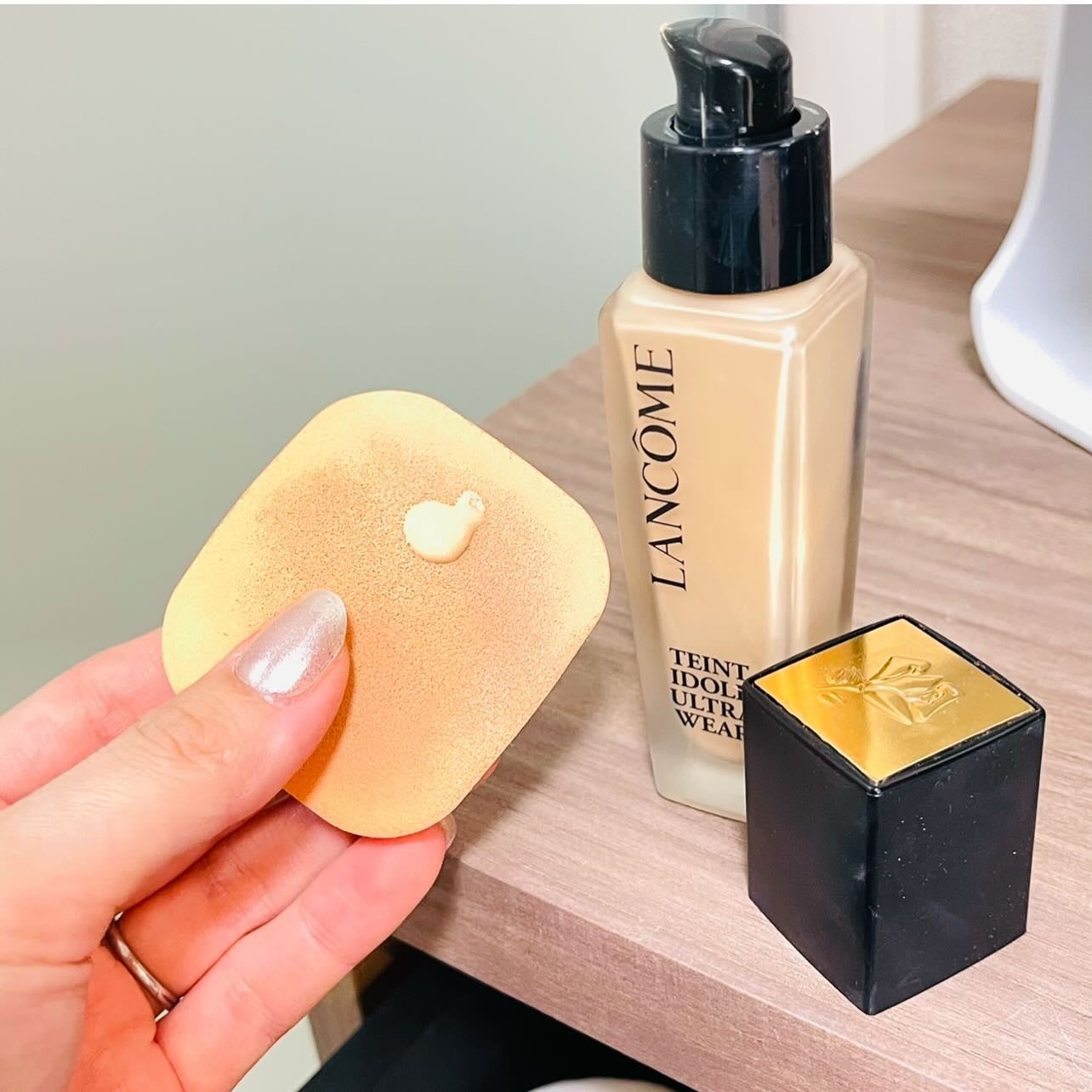 タンイドル ウルトラ ウェア リキッド N/LANCOME/リキッドファンデーションを使ったクチコミ(5枚目)