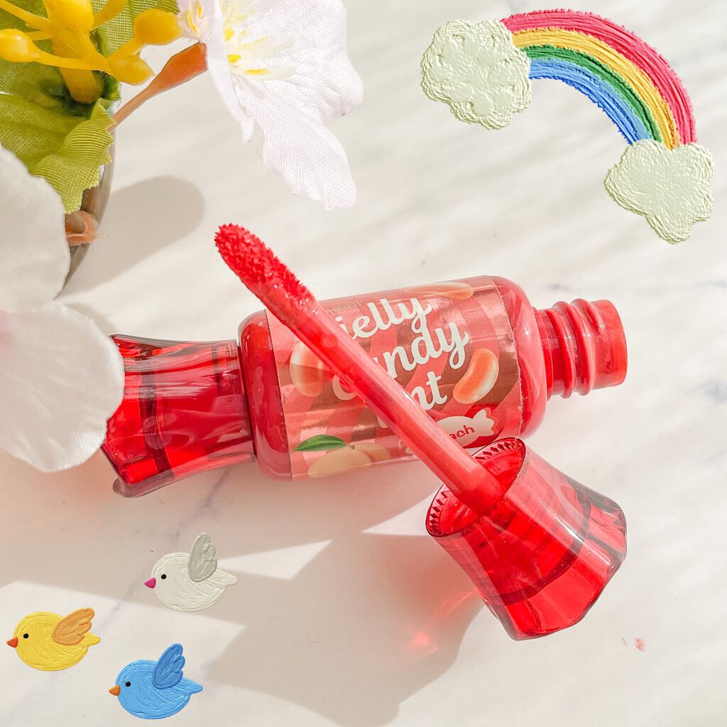 ジェリー キャンディー ティント/the SAEM/リップティントを使ったクチコミ（2枚目）