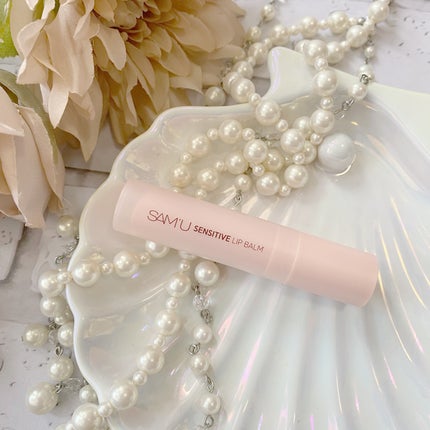 センシティブリップバーム キンモクセイ/SAM'U/リップバームを使ったクチコミ(3枚目)