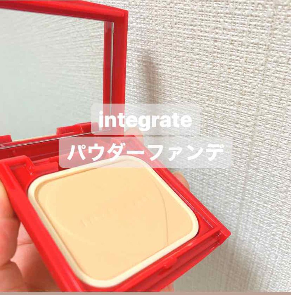 プロフィニッシュファンデーション/インテグレート/パウダーファンデーションを使ったクチコミ(1枚目)