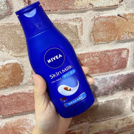 ニベア スキンミルク クリーミィ ほのかなフローラルの香り/ニベア/ボディミルクを使ったクチコミ(1枚目)