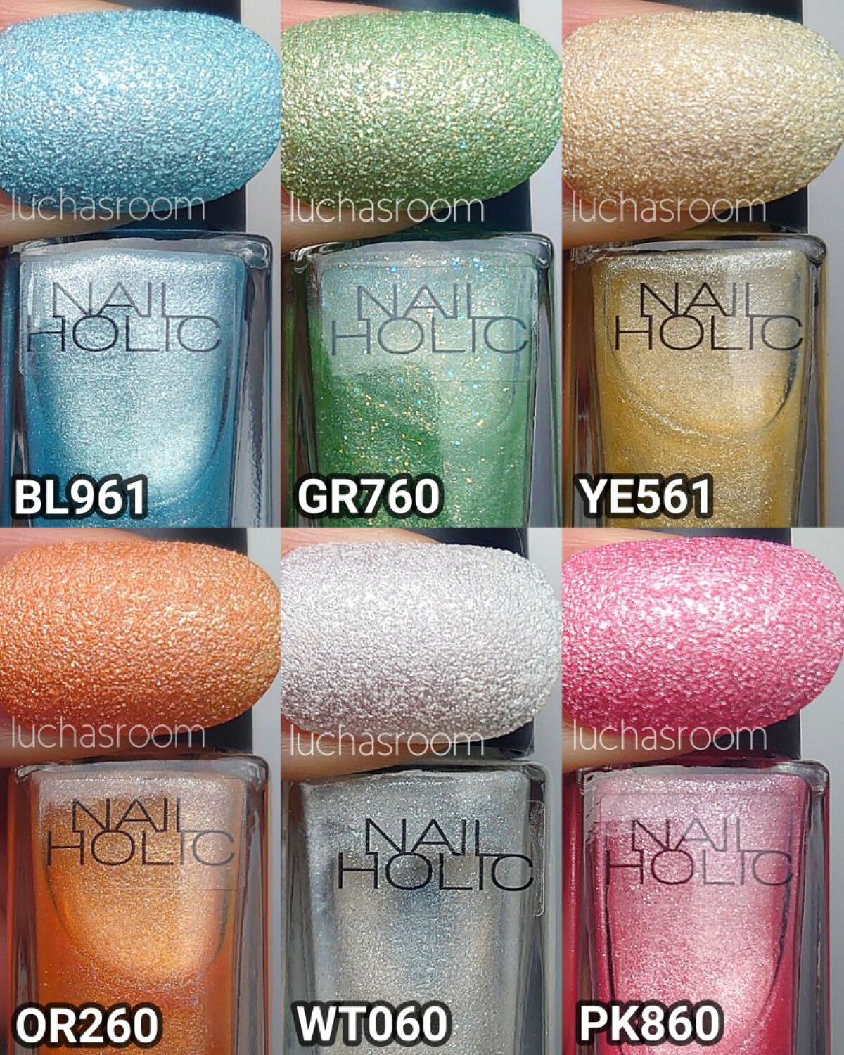 ネイルホリック フローズンシュガー PK860/ネイルホリック/マニキュアを使ったクチコミ（2枚目）