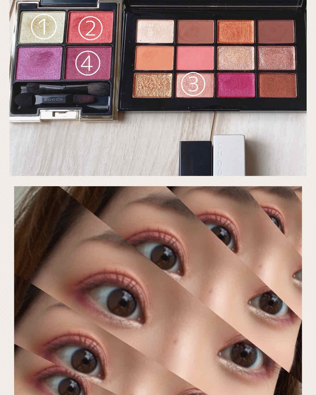 モイスチャー リッチ リップスティック 116 艶珊瑚 - ADESANGO/SUQQU/口紅を使ったクチコミ（2枚目）