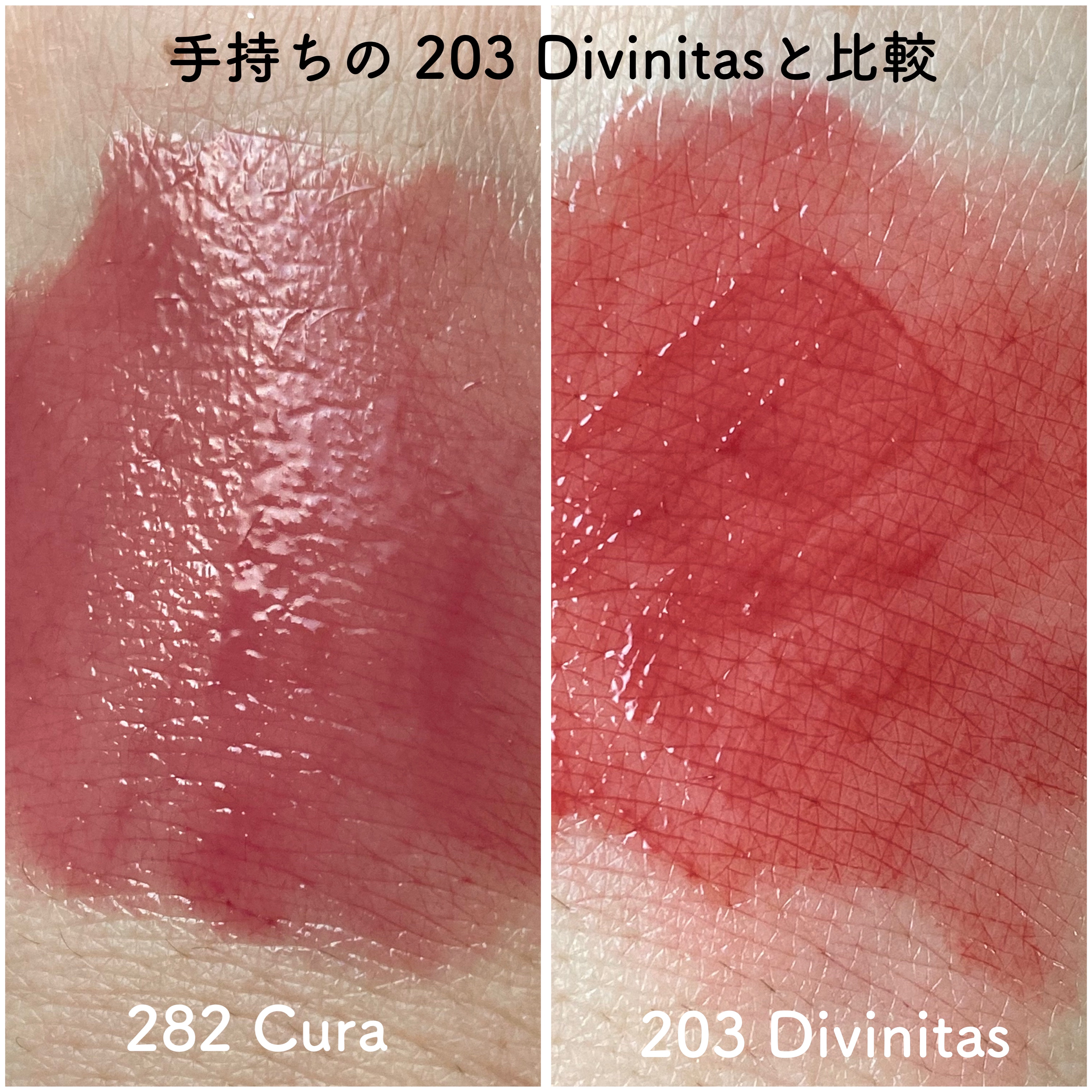 ブラーグロイリップティント 282 クラ/Dinto/リップティントを使ったクチコミ（3枚目）