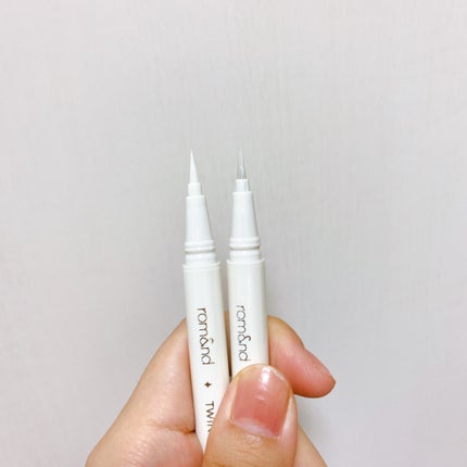 トゥインクルペンライナー/rom&nd/リキッドアイライナーを使ったクチコミ(7枚目)