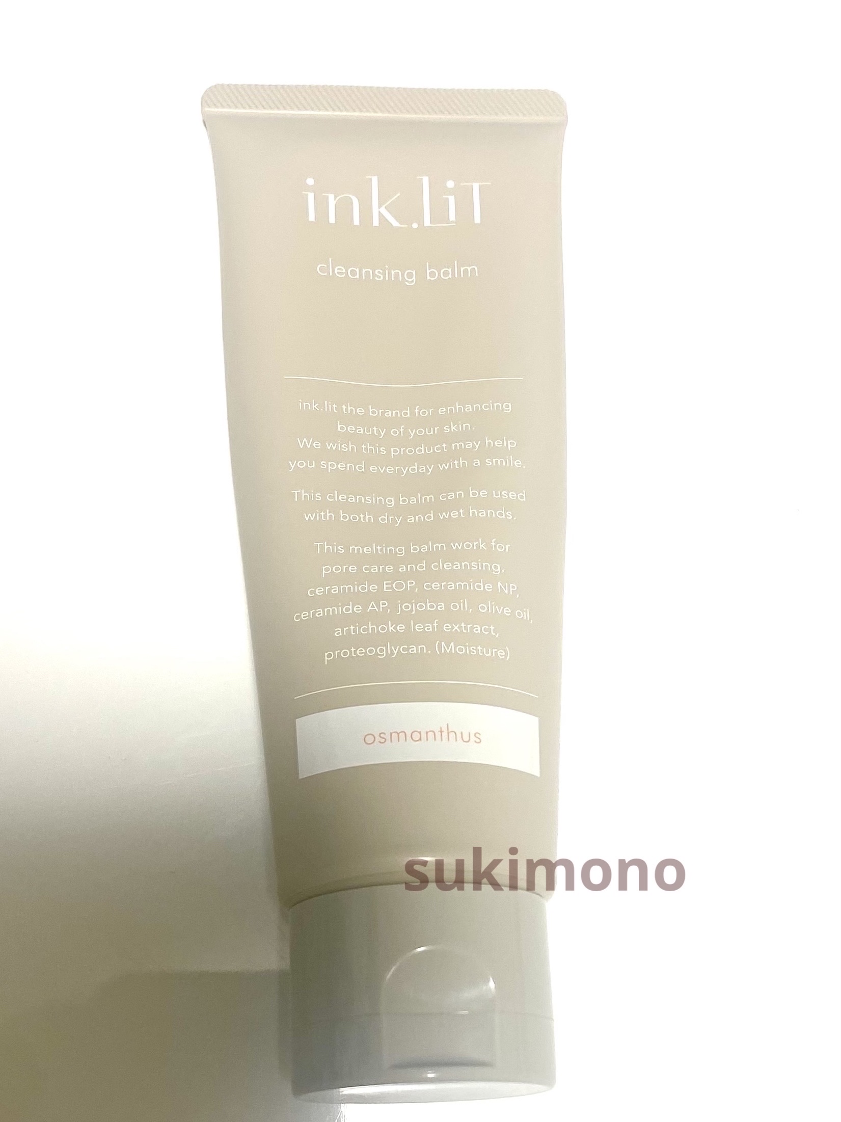 ink.Lit クレンジングバーム オスマンサス/ink./クレンジングバームを使ったクチコミ（2枚目）