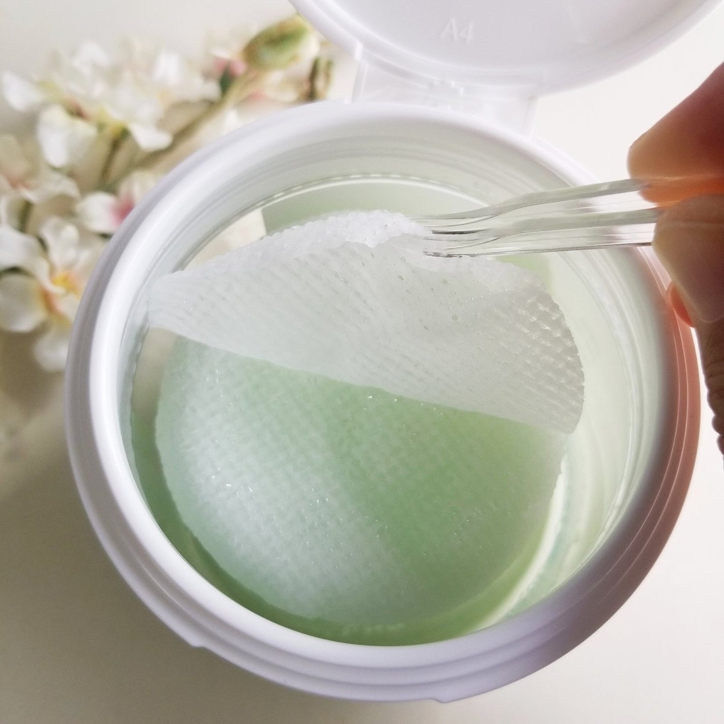 ダーマテカバイオームカーミングパッド/THE A'VVE/トナーパッドを使ったクチコミ(5枚目)