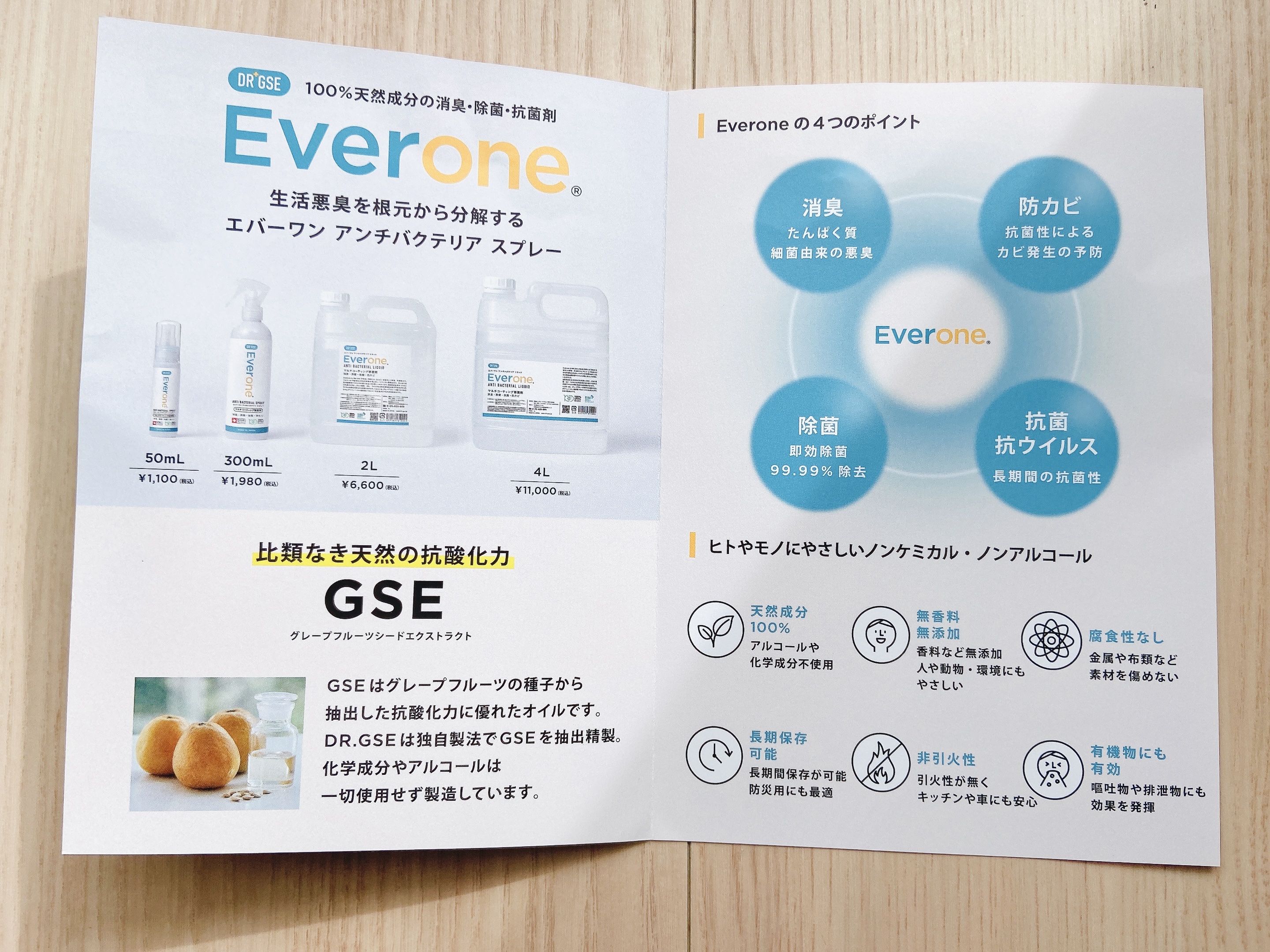 Everone] エバーワン マルチ消臭 除菌剤 4L 【公式通販】