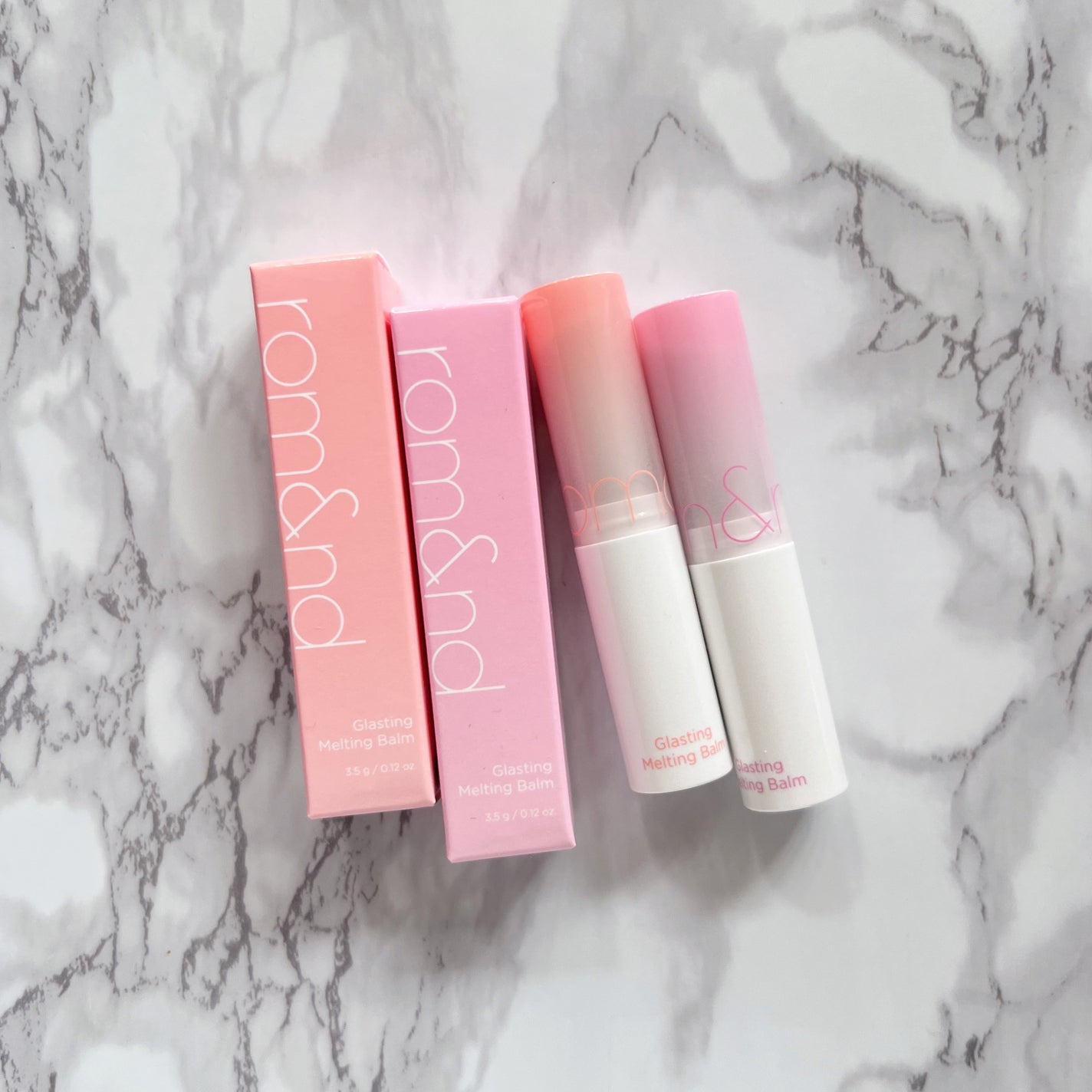 グラスティングメルティングバーム/rom&nd/リップバームを使ったクチコミ(2枚目)