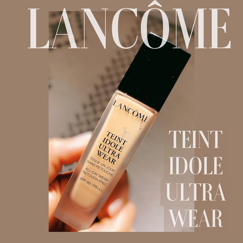 タンイドル ウルトラ ウェア リキッド B-02/LANCOME/リキッドファンデーションを使ったクチコミ（1枚目）