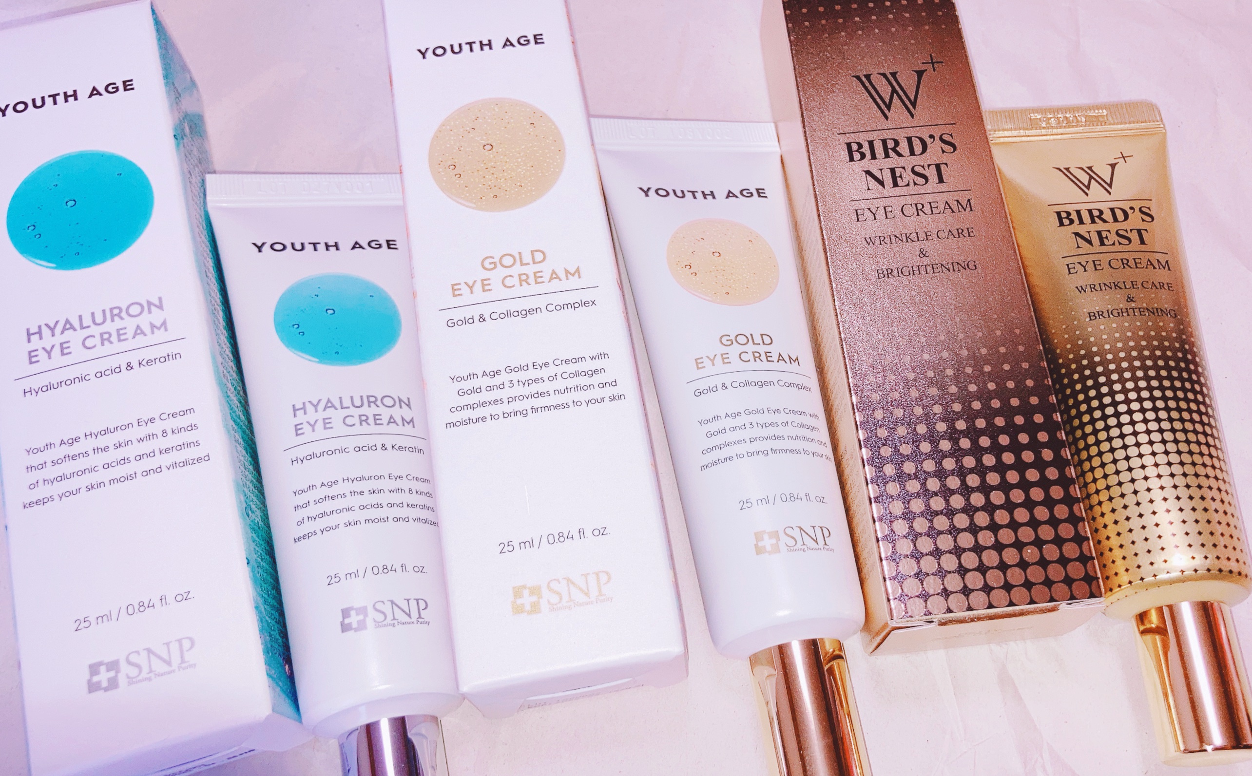 ウミツバメの巣W+アイクリーム/SNP/アイケア・アイクリームを使ったクチコミ（2枚目）