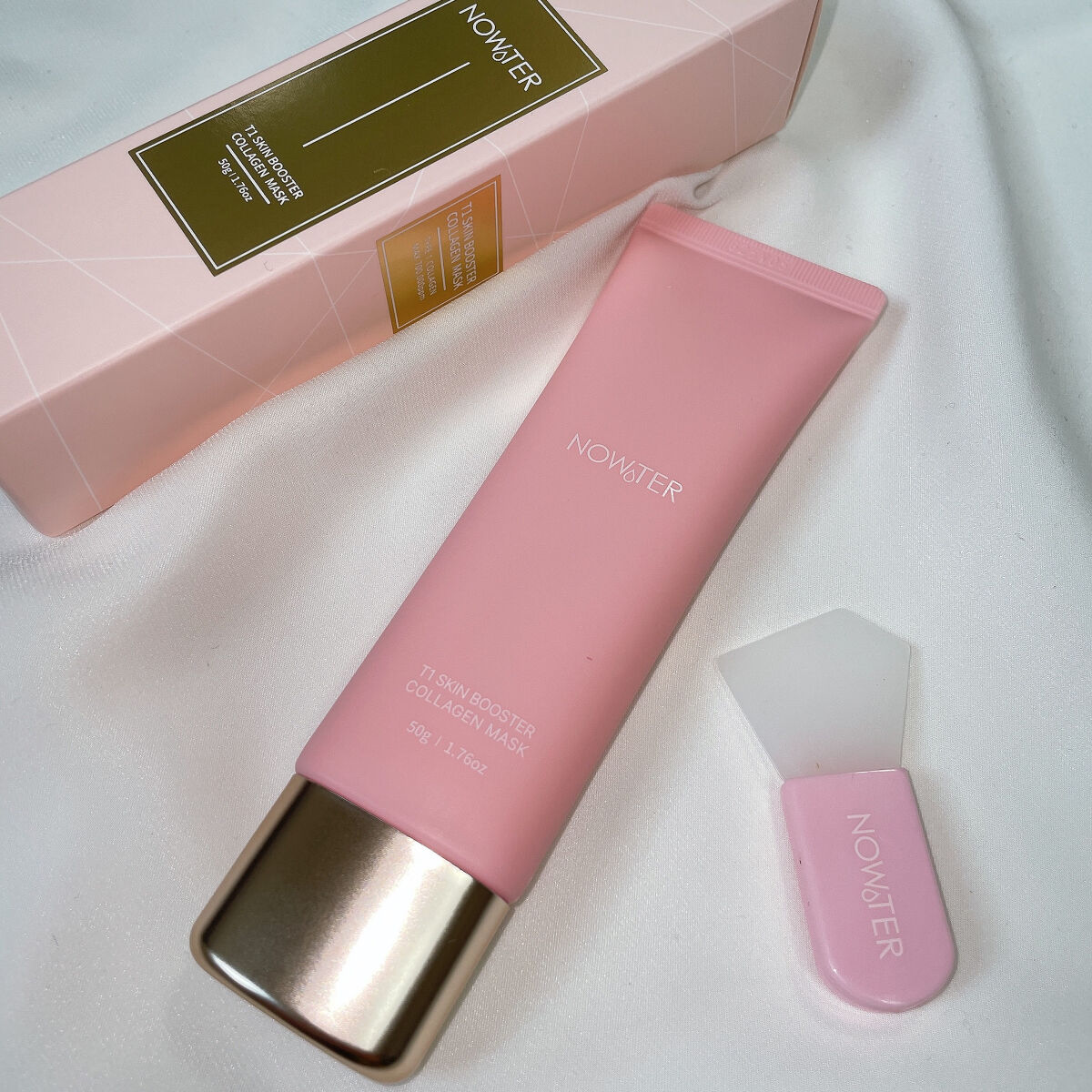 T1 スキンブースター コラーゲンマスク/NOWATER/シートマスク・パックを使ったクチコミ（3枚目）