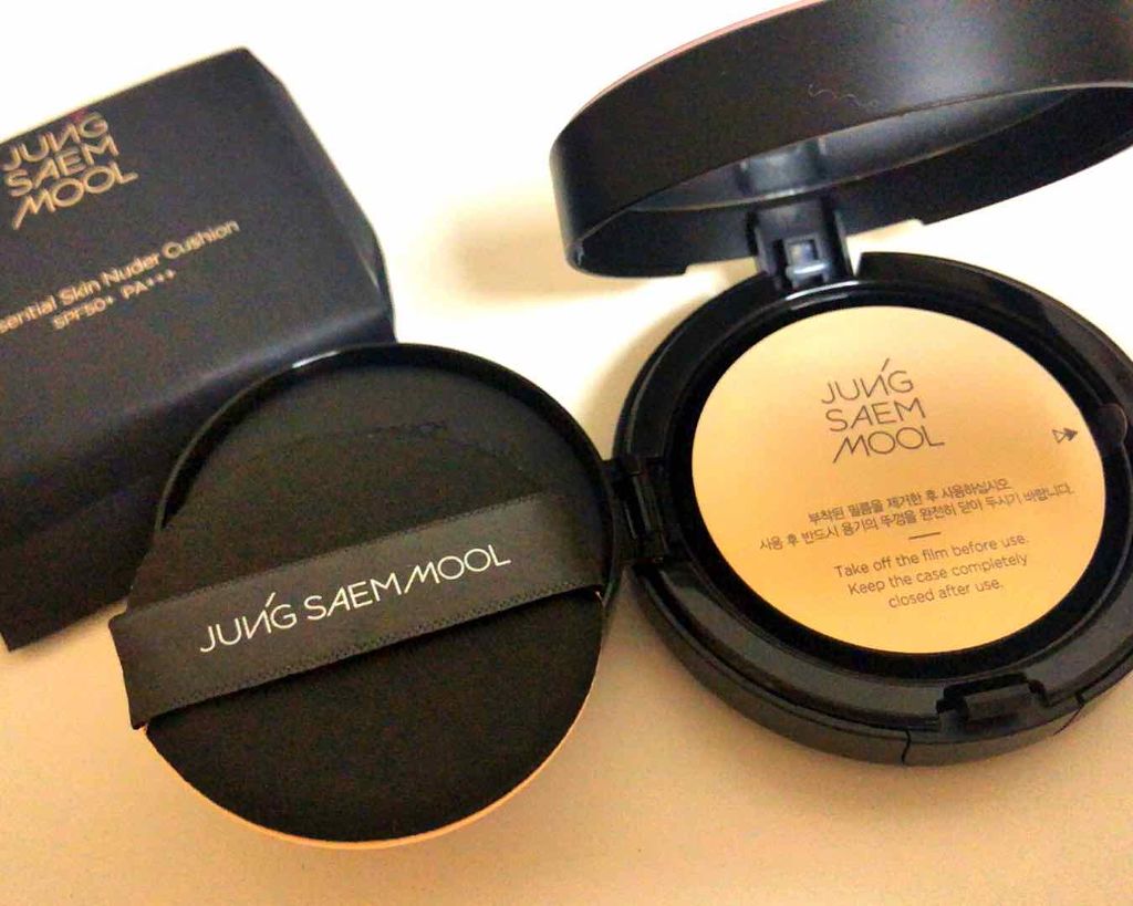ジョンセンムル スキンヌーダーロングウェアクッション/JUNG SAEM MOOL/クッションファンデーションを使ったクチコミ(2枚目)