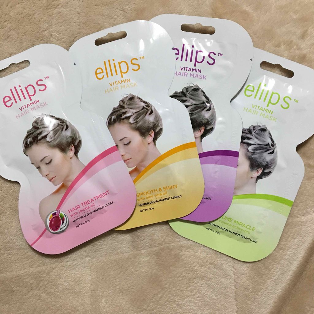 ヘアーオイル【ニュートリカラー】/ellips/ヘアオイルを使ったクチコミ（1枚目）
