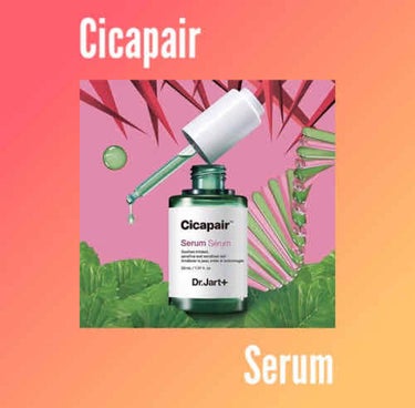 🧑🏻‍🔬Dr.Jart＋ Cicapair Serum

Cicapairで有名なDr.Jartのブースター美容液です！
Cicapairクリームが凄く良かったので、
気になって一緒に注文してみました😌