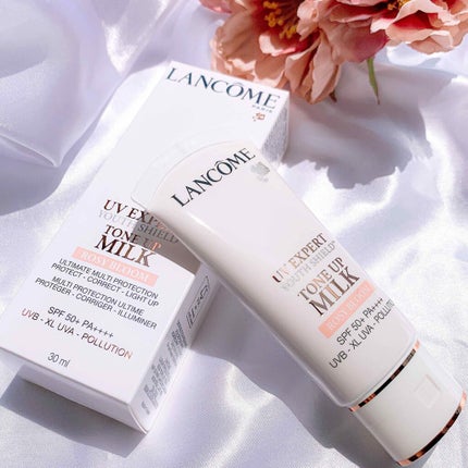 UV エクスペール トーン アップ ローズ/LANCOME/日焼け止め・UVケアを使ったクチコミ(2枚目)