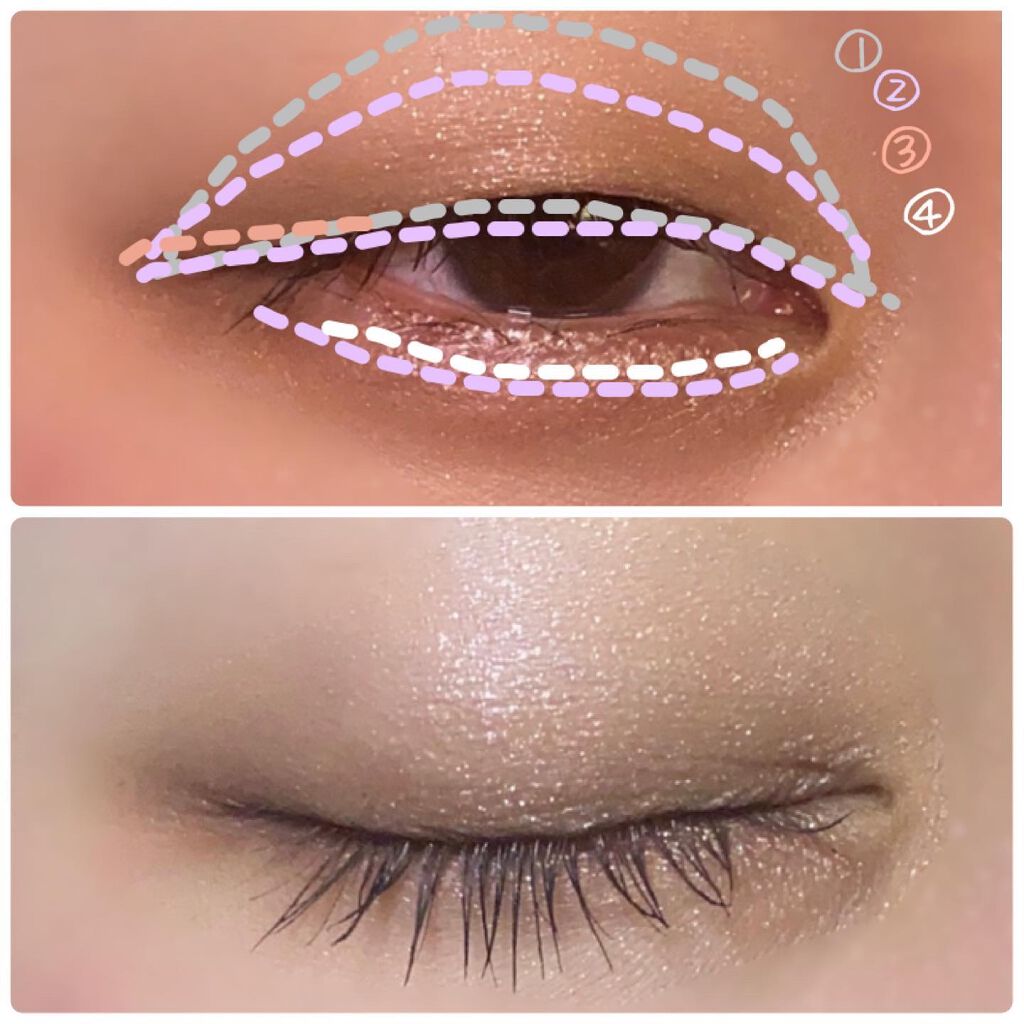 シャドーカスタマイズ/MAJOLICA MAJORCA/単色アイシャドウを使ったクチコミ(4枚目)