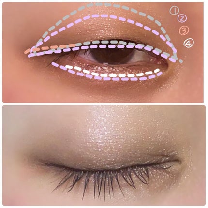 シャドーカスタマイズ/MAJOLICA MAJORCA/単色アイシャドウを使ったクチコミ(4枚目)