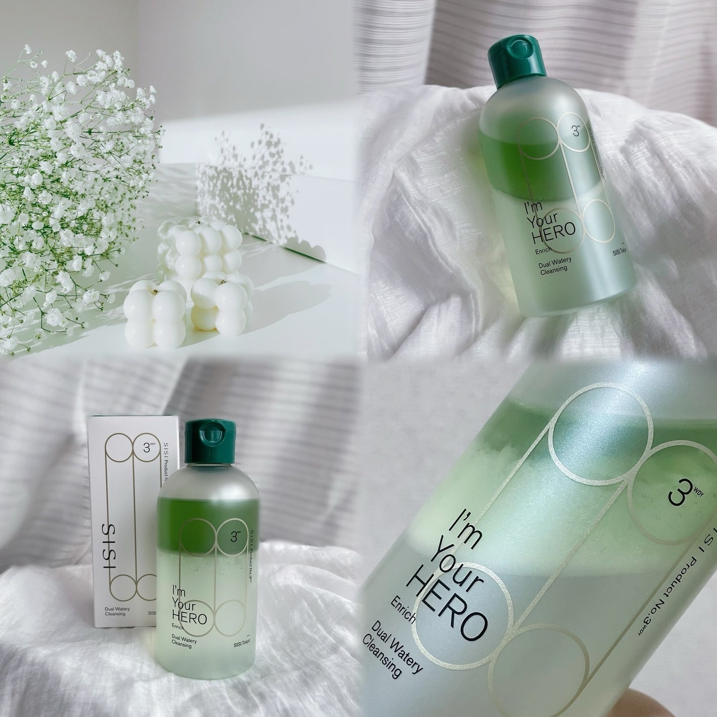 アイムユアヒーロー/SISI/クレンジングウォーターを使ったクチコミ(6枚目)