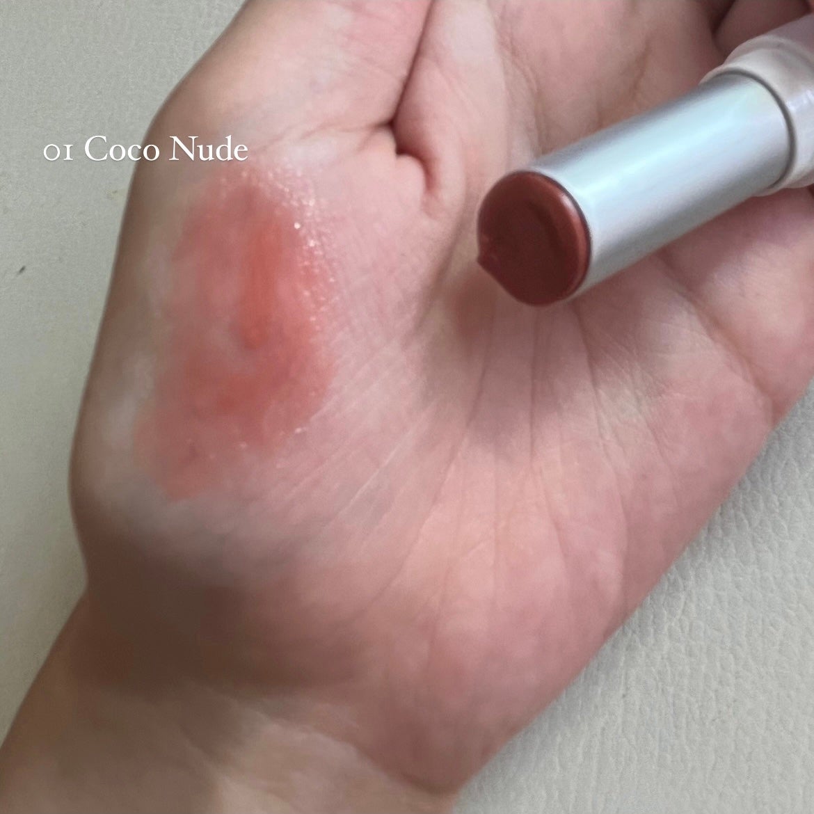 グラスティングメルティングバーム/rom&nd/リップバームを使ったクチコミ(2枚目)