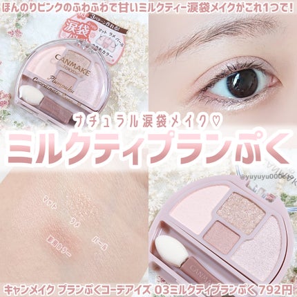 プランぷくコーデアイズ/キャンメイク/パウダーアイシャドウを使ったクチコミ(1枚目)