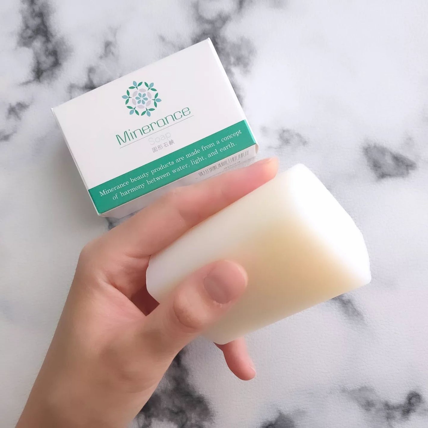 ミネランス 固形石鹸/minerance/洗顔石鹸を使ったクチコミ(3枚目)