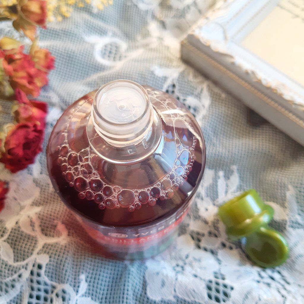 リンシングビネガー シルキーシャイン さらキララズベリー/イヴ・ロシェ/洗い流すヘアトリートメントを使ったクチコミ(2枚目)