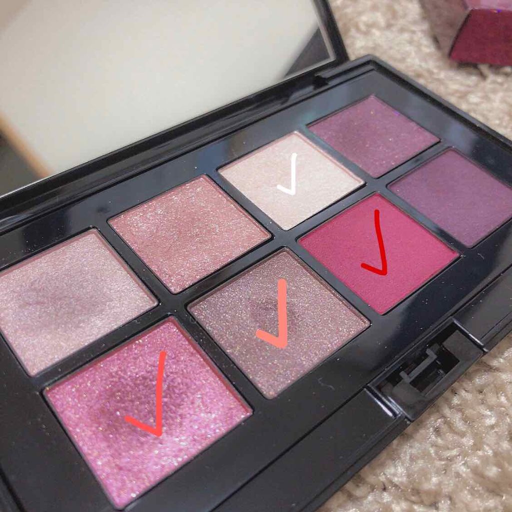 コンパクトアディクション “パーティタッチ”/ADDICTION/アイシャドウパレットを使ったクチコミ（2枚目）