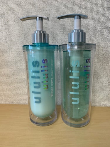 ウォーターコンク モイストシャンプー/ヘアトリートメント シャンプー 340ml/ululis/シャンプー・コンディショナーを使ったクチコミ（1枚目）