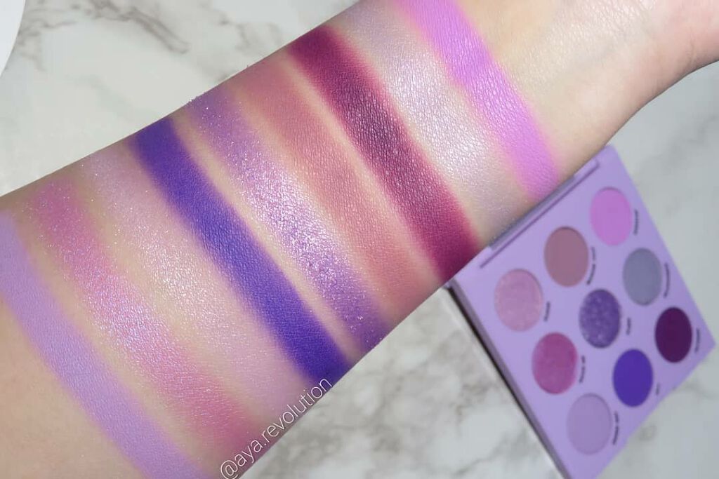 Lilac You A Lot Shadow Palette/ColourPop/アイシャドウパレットを使ったクチコミ（2枚目）