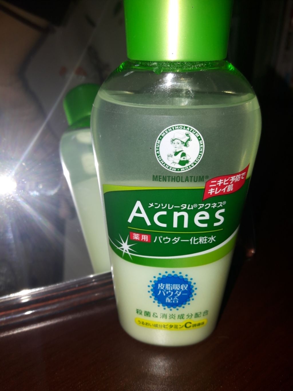 薬用パウダー化粧水/メンソレータム アクネス/化粧水を使ったクチコミ（2枚目）