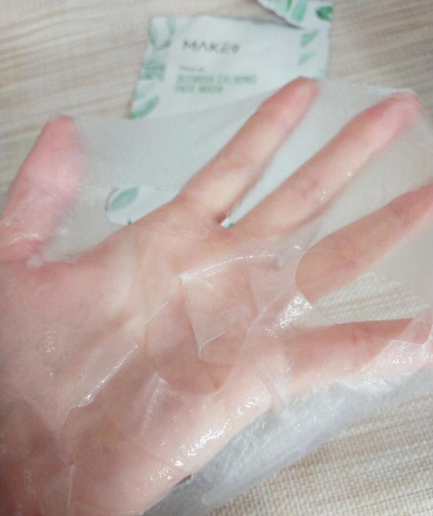 ブラミッシュカーミングフェイス マスク/MAKE9/シートマスク・パックを使ったクチコミ（2枚目）