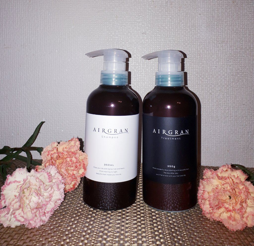 ナチュラルストレートシャンプー＆トリートメント/AIRGRAN/市販シャンプーを使ったクチコミ（1枚目）