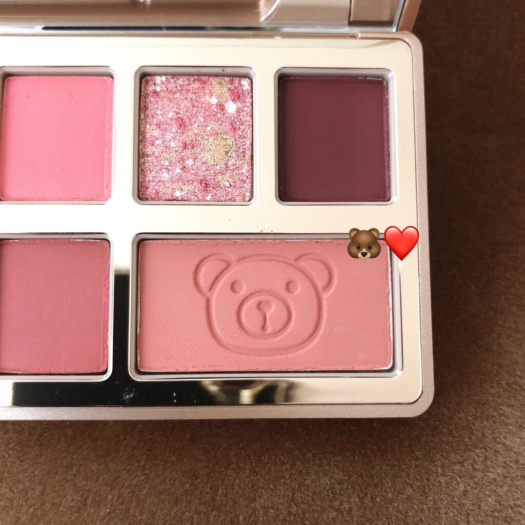 テディ ベア アイシャドウ パレット/Too Faced/アイシャドウパレットを使ったクチコミ(3枚目)