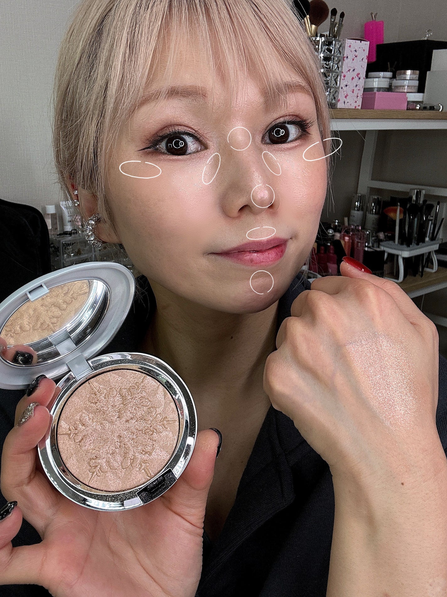 エクストラ ディメンション スキンフィニッシュ/M・A・C/プレストパウダーを使ったクチコミ(6枚目)