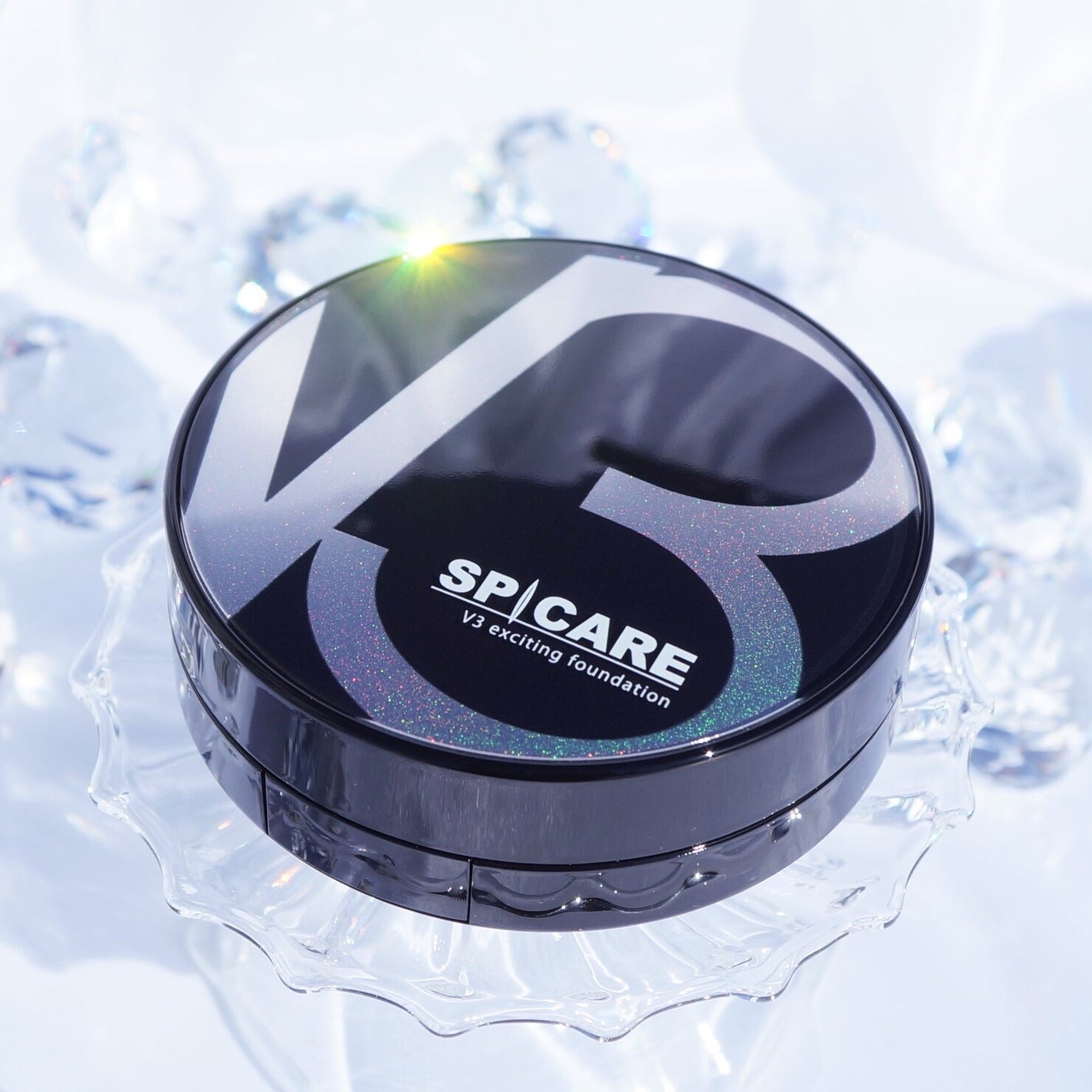 V3 エキサイティングファンデーション/SPICARE/クッションファンデーションを使ったクチコミ(2枚目)