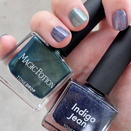 TONE DROP ネイルポリッシュ/D-UP/マニキュアを使ったクチコミ(4枚目)