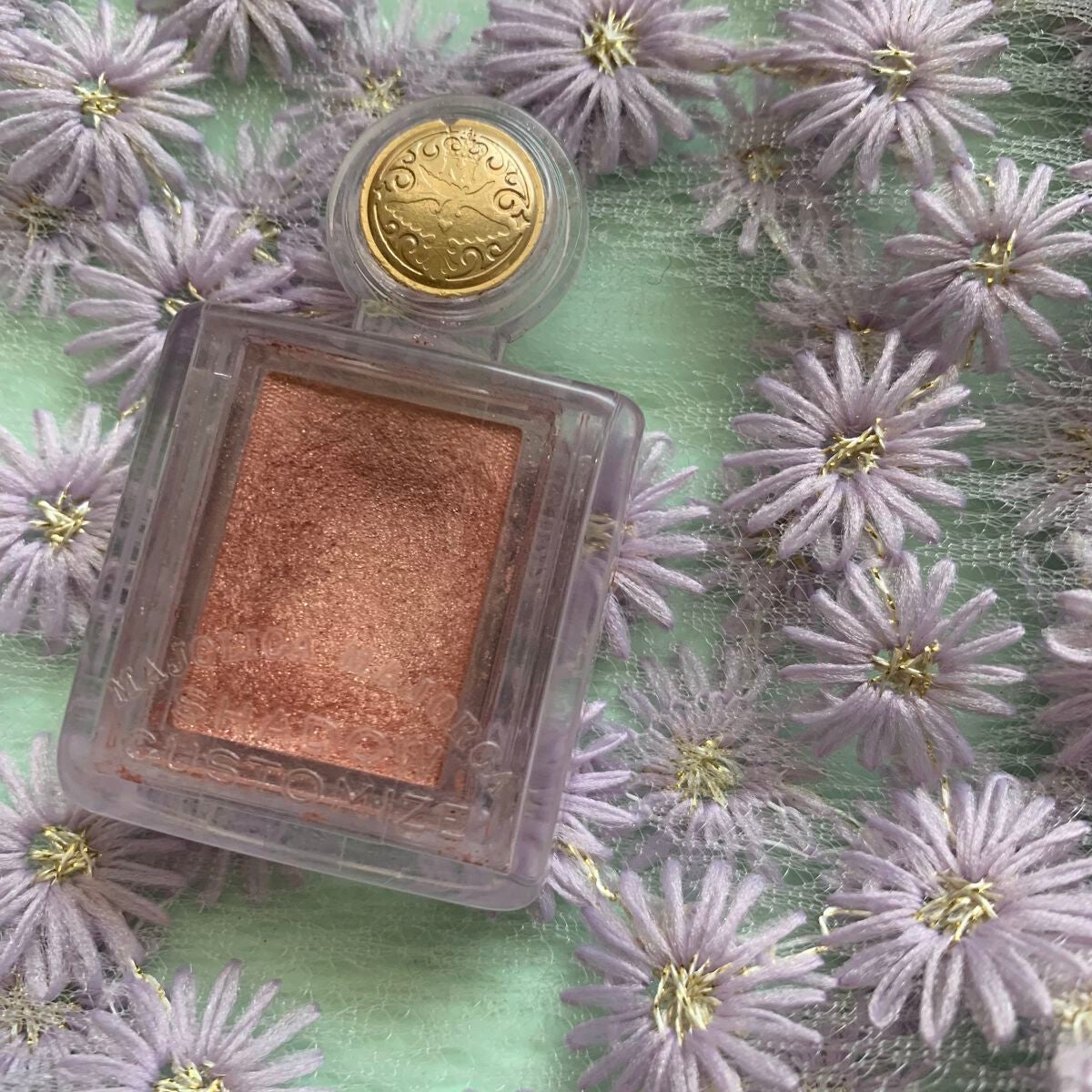 ミントチョコ on LIPS 「ブルベ夏ど真ん中タイプのわたしでもオレンジメイクしたい🥺🧡特に..」(1枚目)