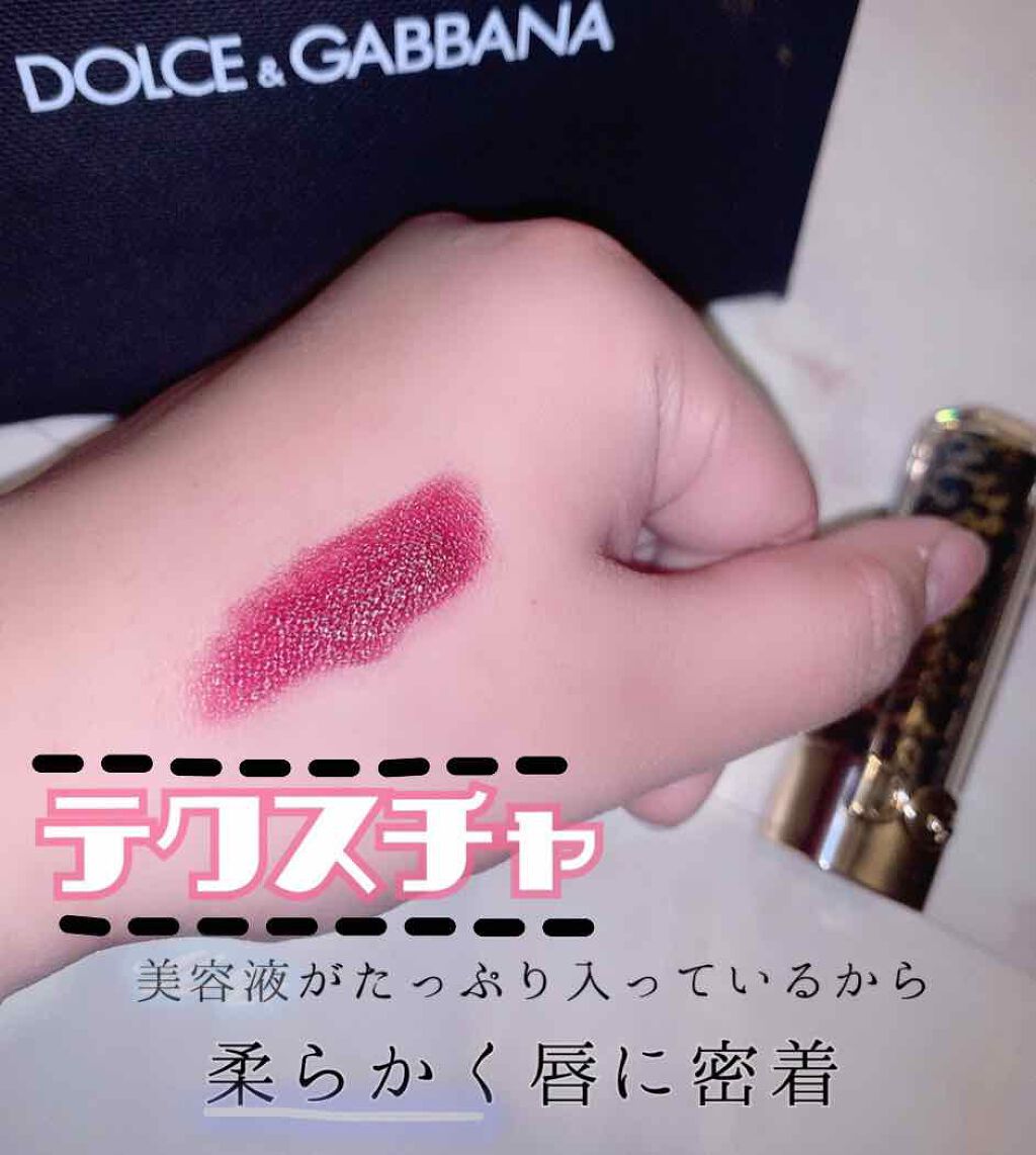 ザ・オンリーワン ルミナスカラー リップスティック/DOLCE&GABBANA BEAUTY/口紅を使ったクチコミ(2枚目)